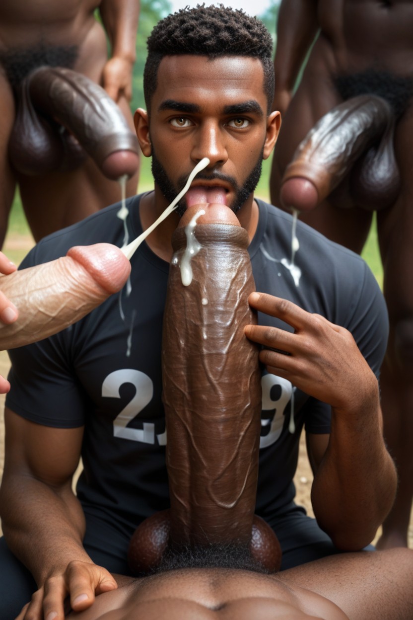 Hiking Trail, Hd, Perfect Oversized Thick And Extra Long Hyper African Dick AI Gay Porn