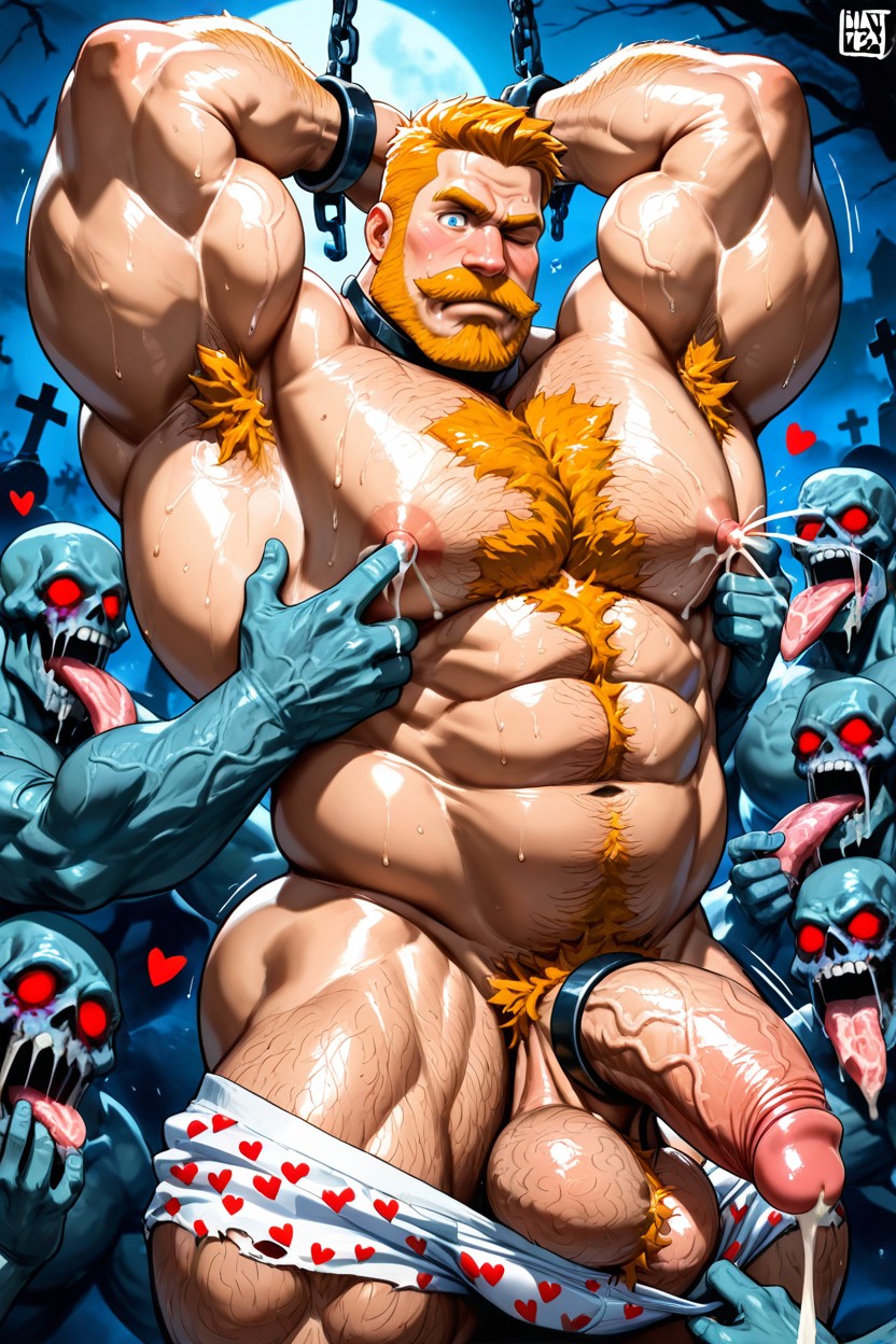 Body Neck And Armpits Licked, Gigantic, Surprised AI Gay Porn