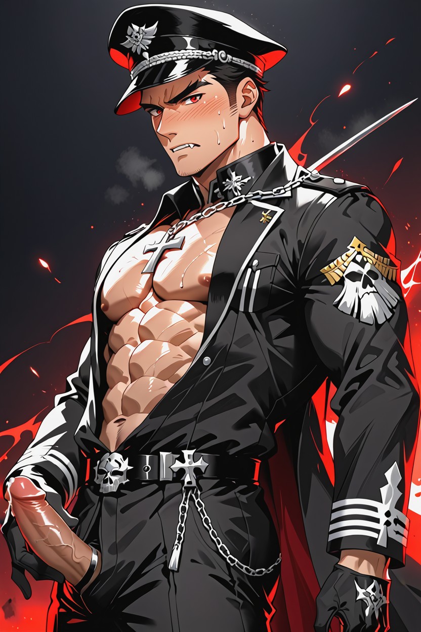 Long Sleeves, Erect Penis, Intense Blushing Porno gay IA