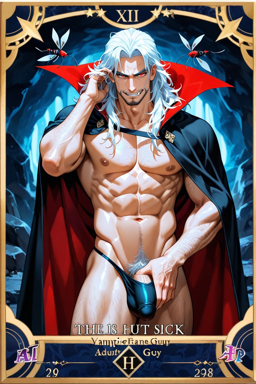 Smirk, Vampire, Thong AI Gay Porn