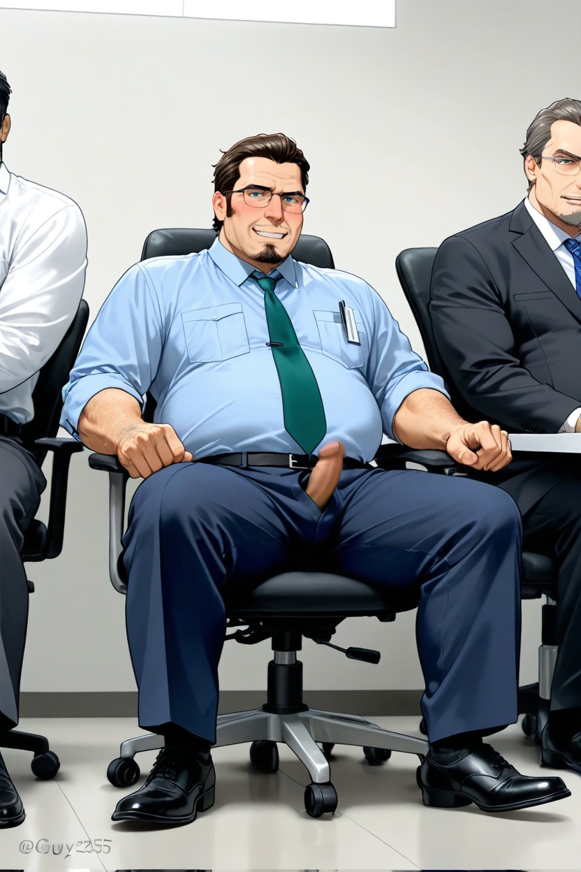 Southern European, Fat, 2 People AI Gay Porn