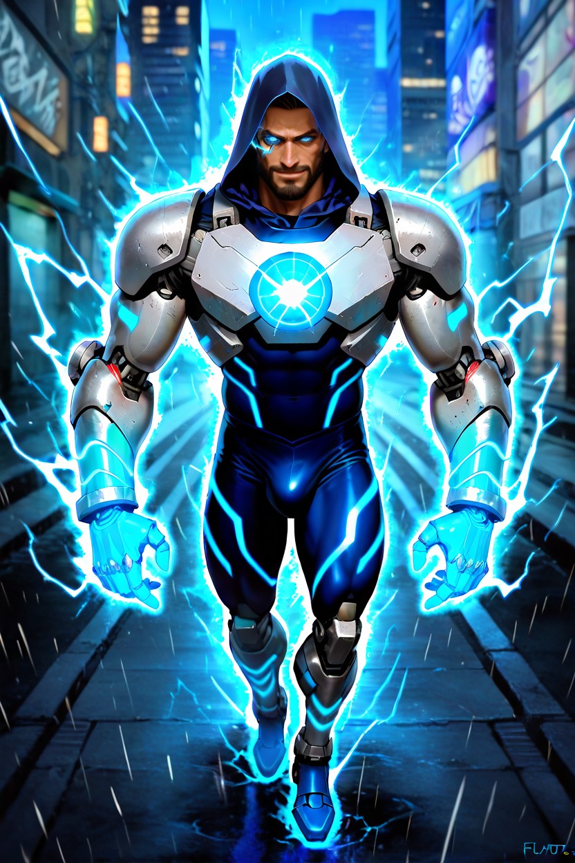 Ultra Detailed, Standing, Full Body AI Gay Porn