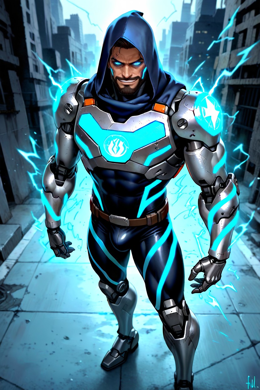 Highress, Cyborg, Avarage Body AI Gay Porn
