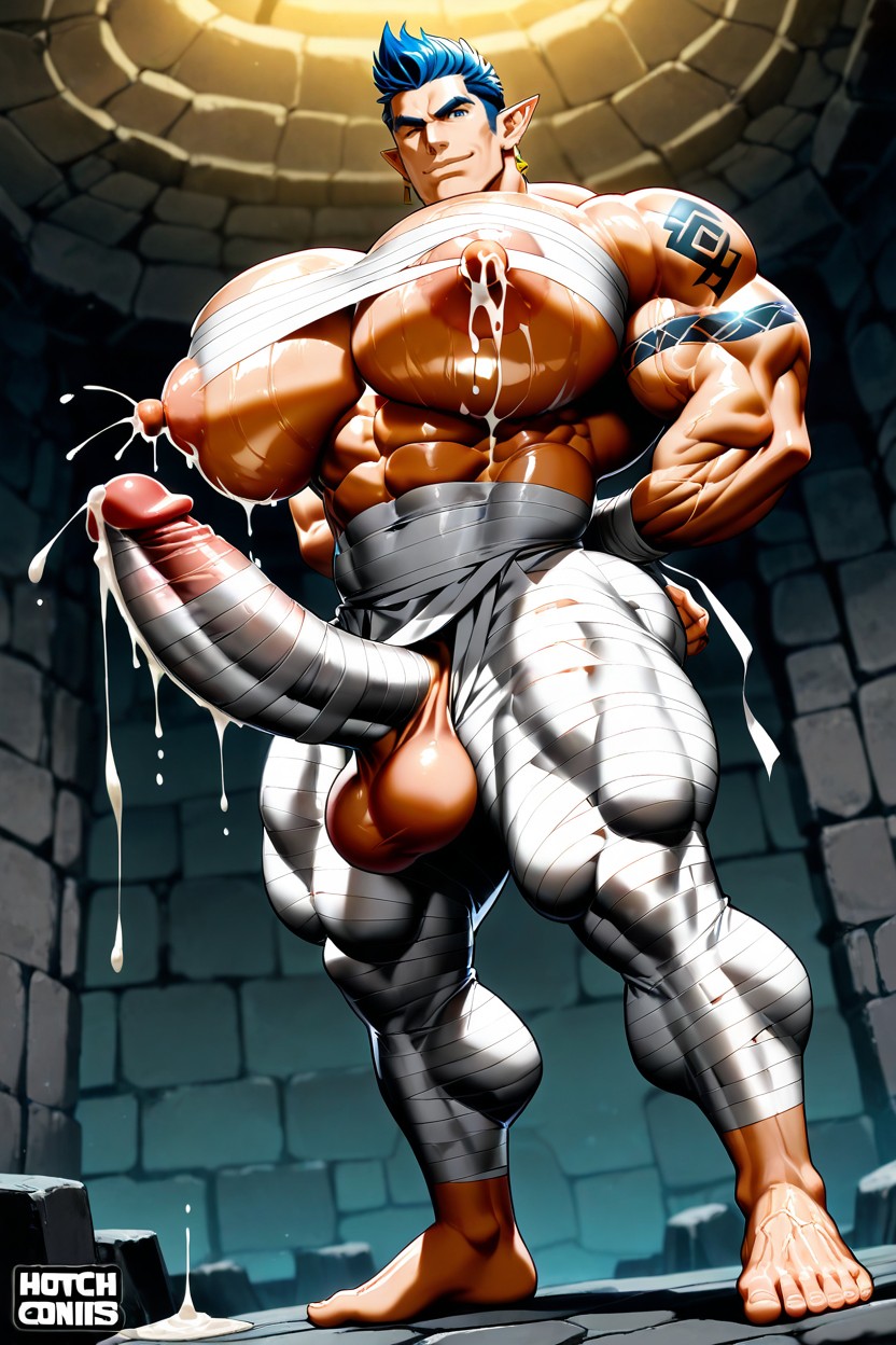 18+, Wide Angle, Full Body AI Gay Porn