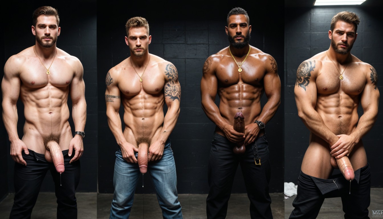 Gay, Rugged, People Around Porno IA gay