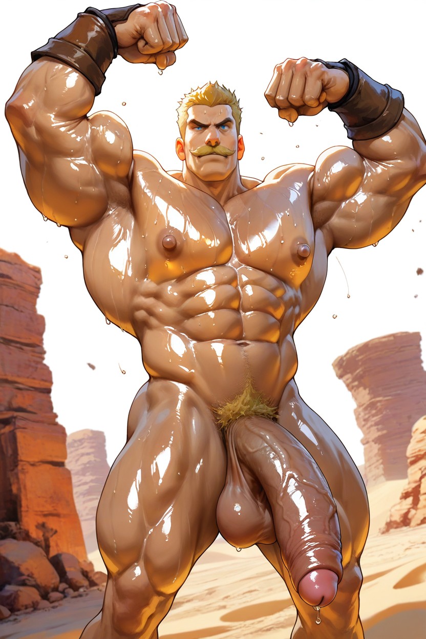 Beitemian, Huge Hands, Long Blond Pubic Hair AI同性恋黄片