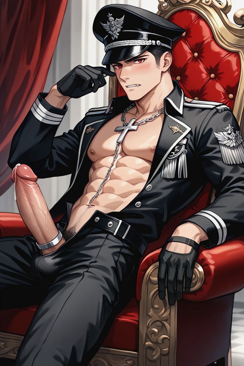 Black Gloves, Serious Expression, Solo AI同性戀黃片