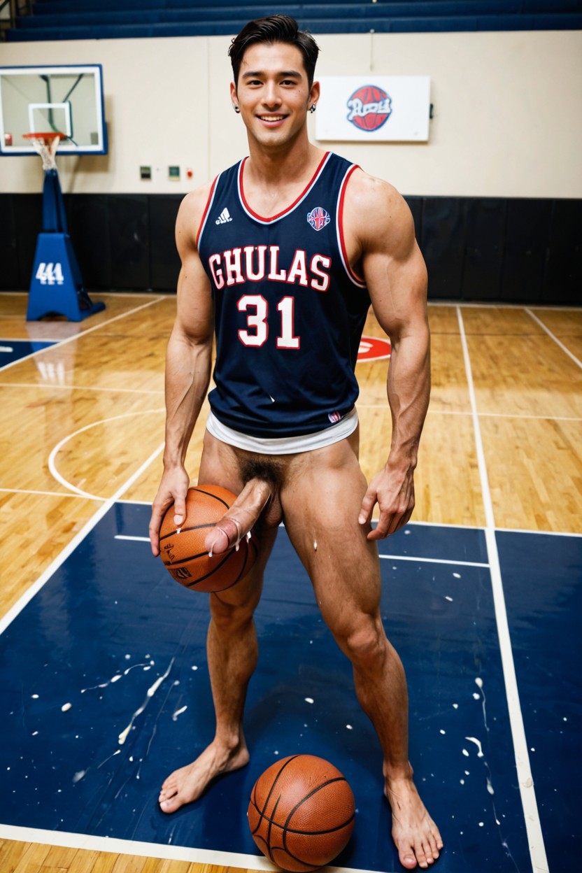 Moaning, Messy Black Hair, College Hunk AI同性戀黃片