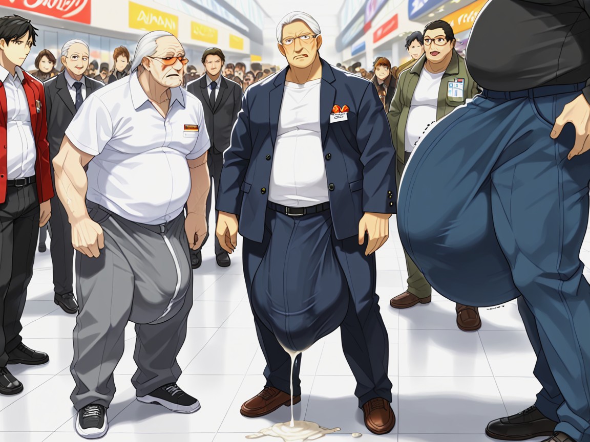 In Public, Massive Oversized Hyper Thick Hyper Long Gigantic Cocks, Enormous Hyper Dicks Pornografia gay com IA