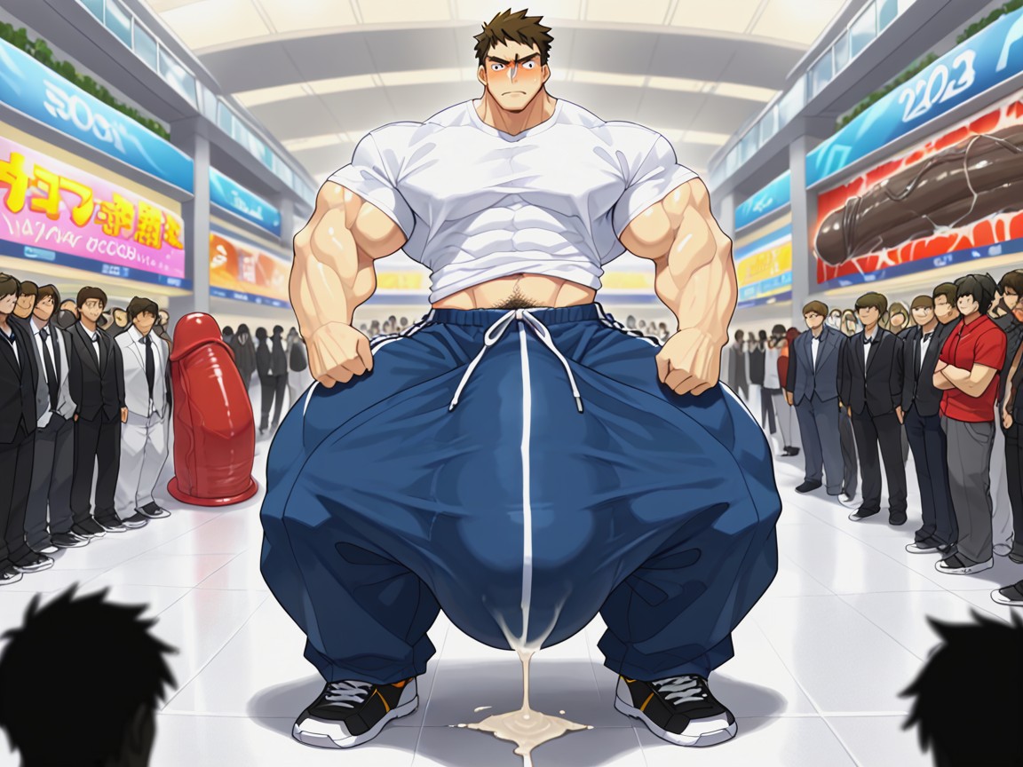 Enormous Hyper Dicks, Some Men Have Huge Hard Pants Bulges, Dick Longer And Thicker Than Leg AI同性恋黄片