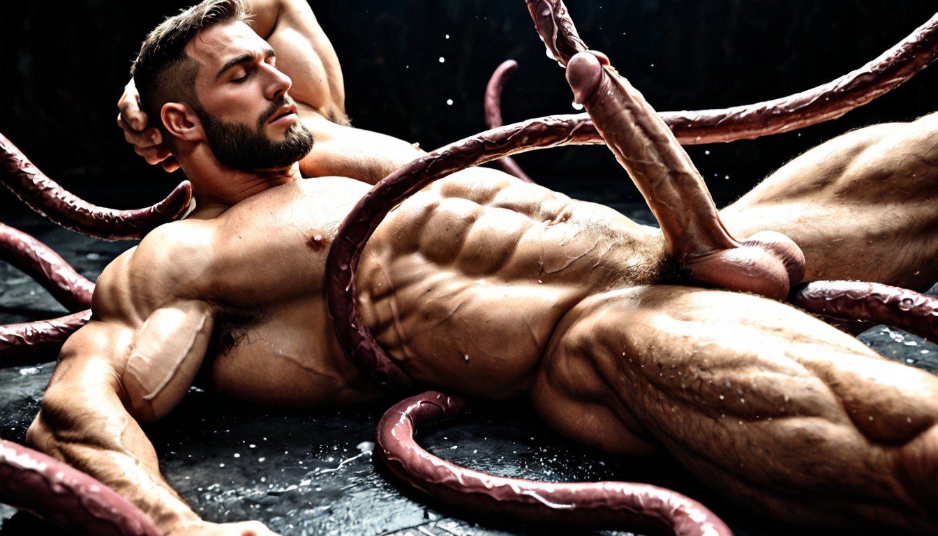Eggs Laying On The Floor, Bulky Muscle, Brown Tentacle Inside Anal AI同性恋黄片