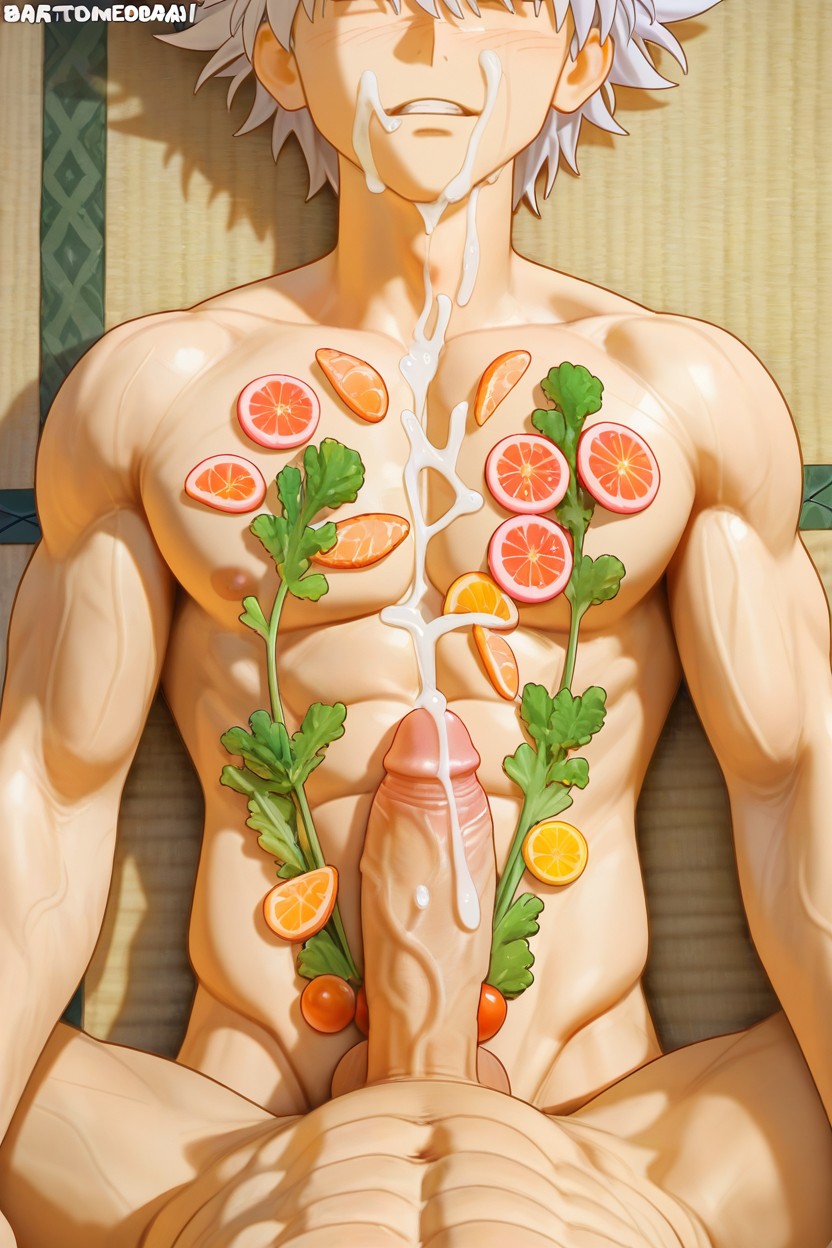 Cisgender Male, Abs, Hunter X Hunter AI Gay Porn