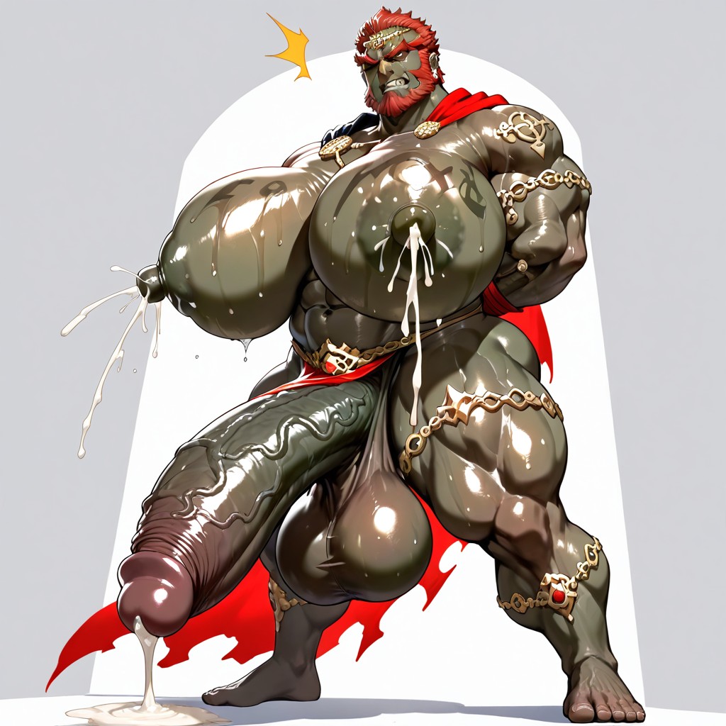 Muscular, Full Body, Shocked AI Gay Porn
