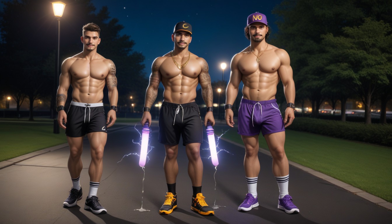 Darkness, Park, Goatee And Mustache Porno gay IA