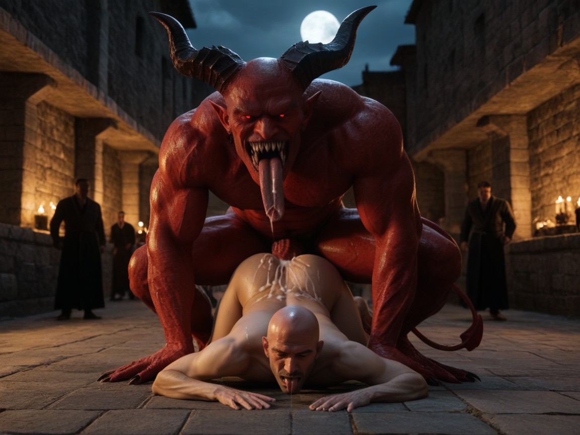 Only For Anal Sex, Aggressively Dominates Submissive Bald Gay Male Bottom, Orgasm AI Gay Porn
