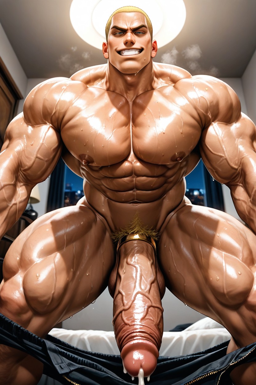 Abs, Abs, Pectorals Porno IA gay