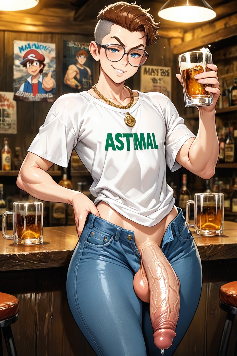 Casual, Dipper Pines, Gigantic AI Gay Porn