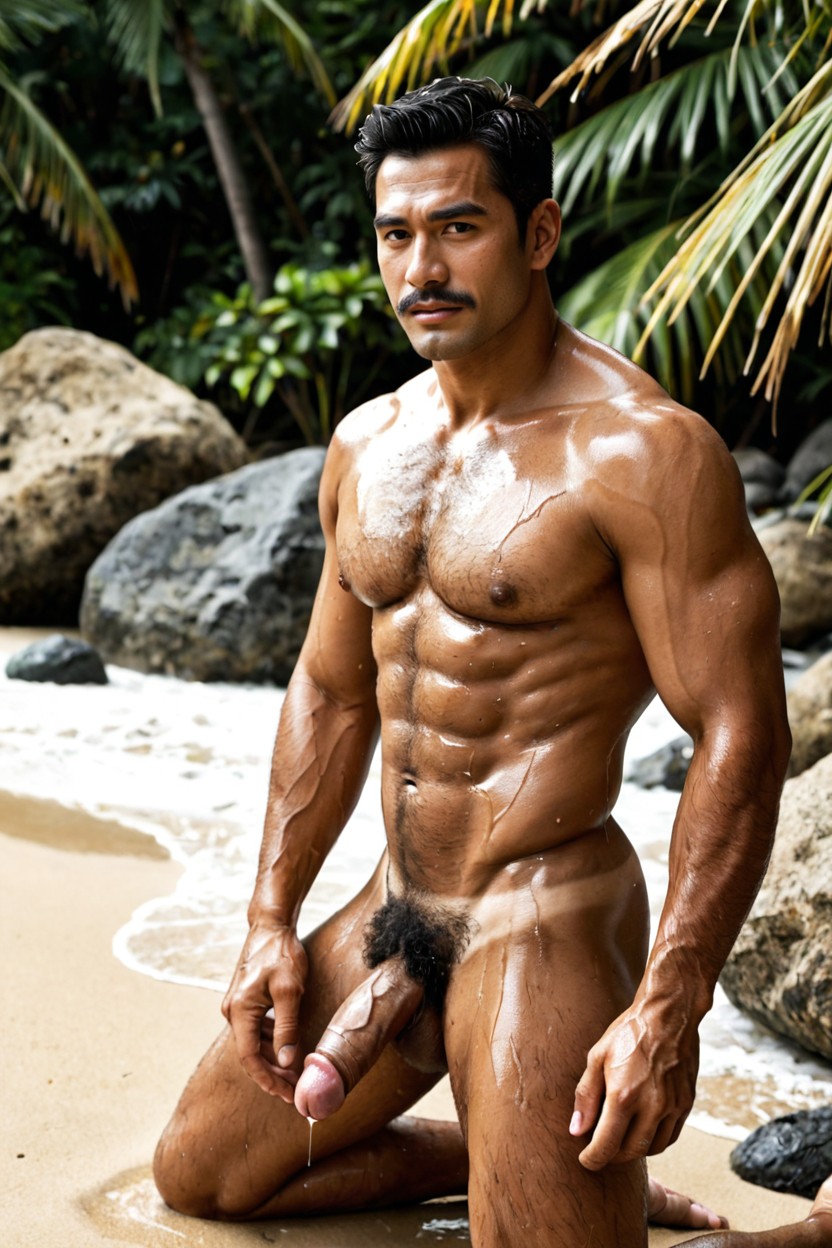 Sunny, Hairy Panis, Handsome Face Porno IA gay