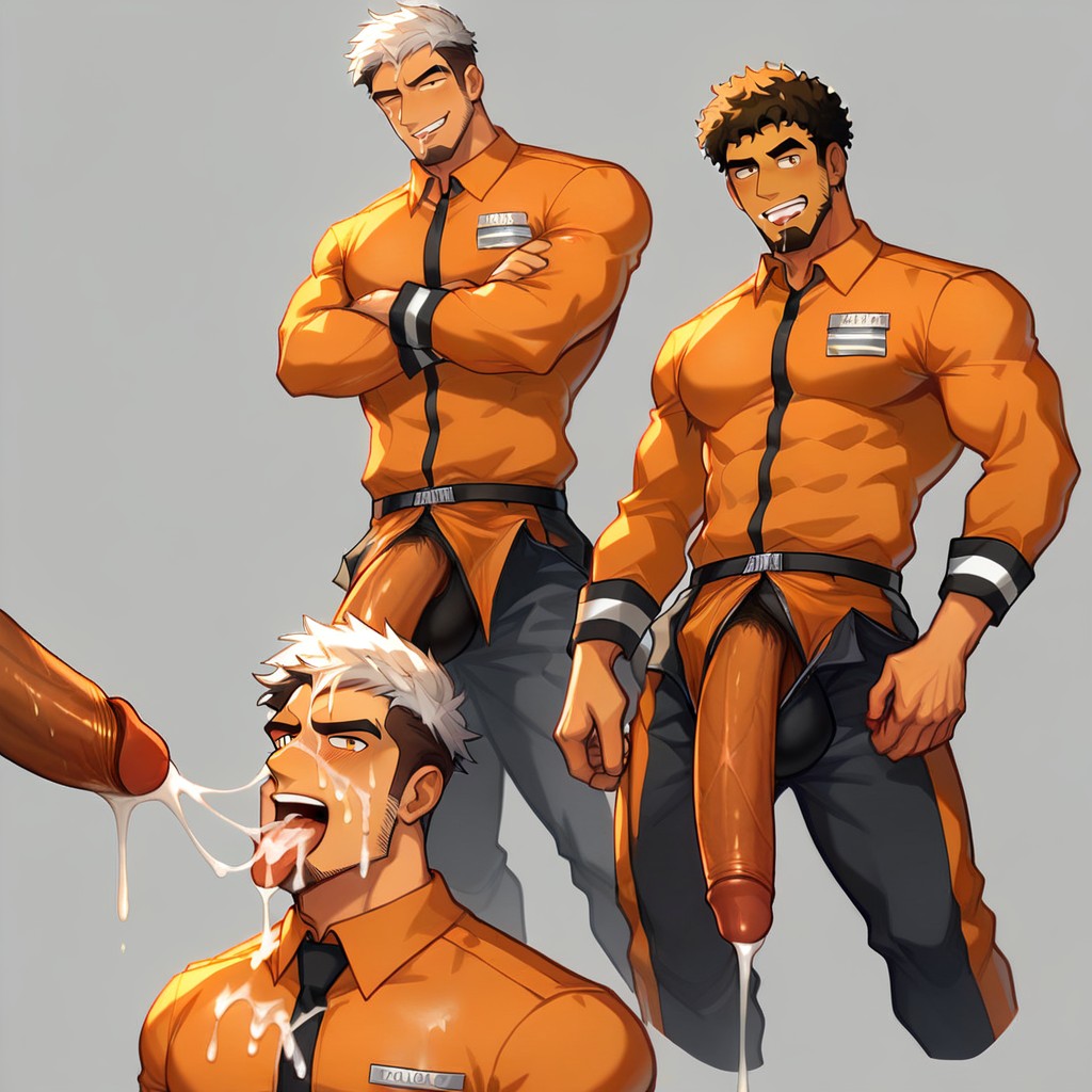 Only Males, Bukkake, 非洲捲髮 AI同性戀黃片