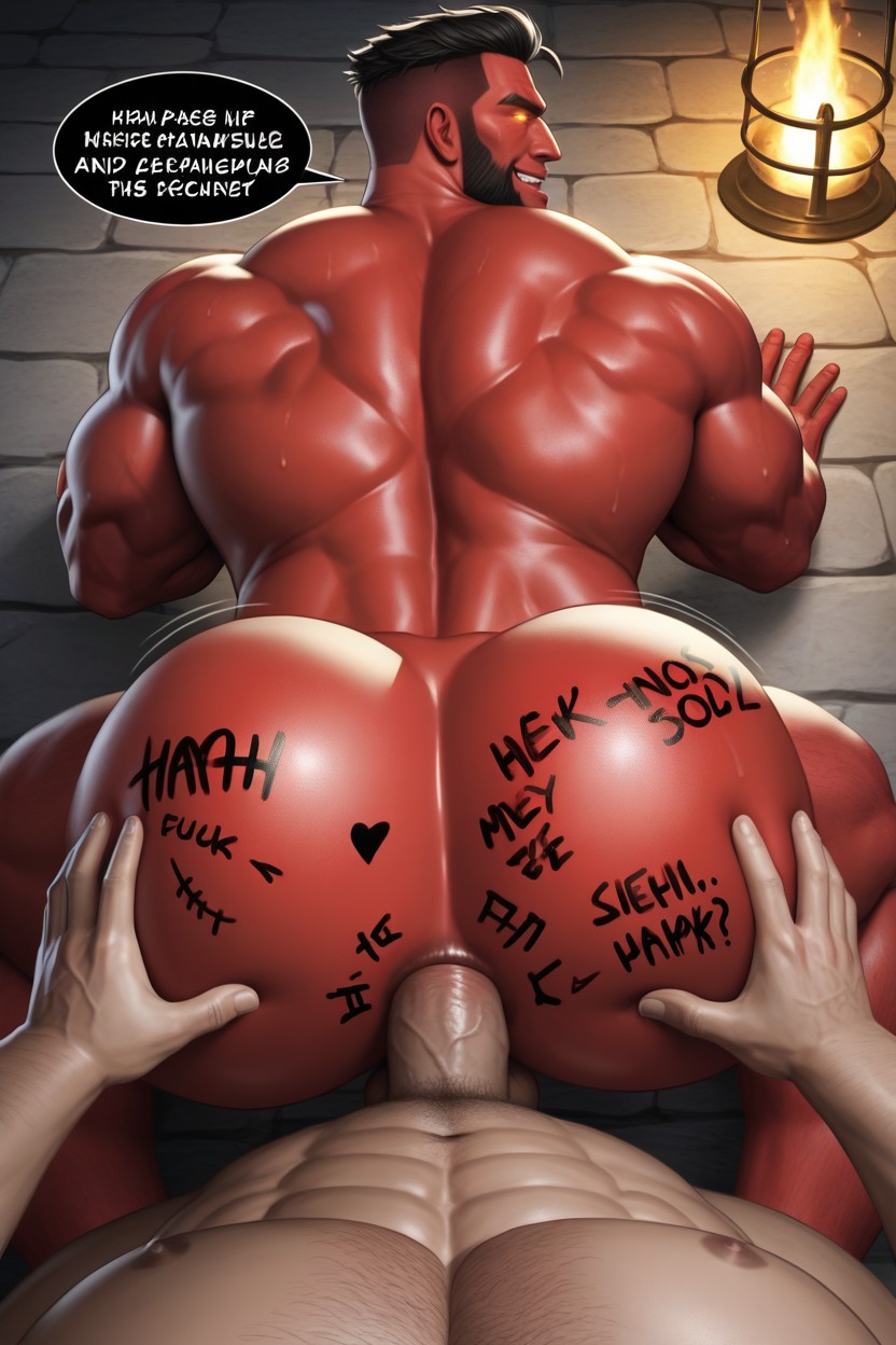 Bunda Extremamente Grande, Manly, Deadly Anus Porno IA gay
