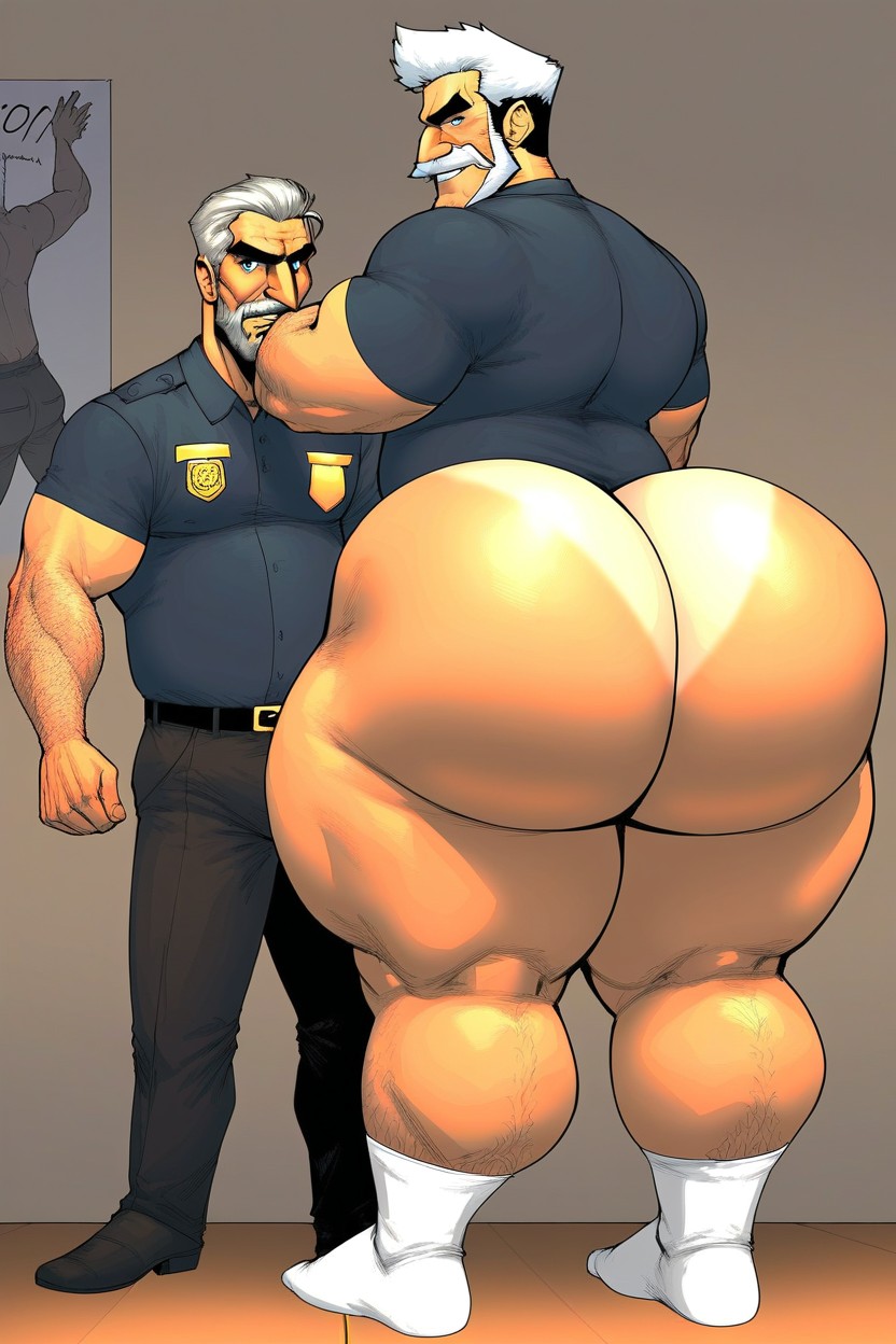 3 Personas, Short Hight Strong, Men Porno gay IA
