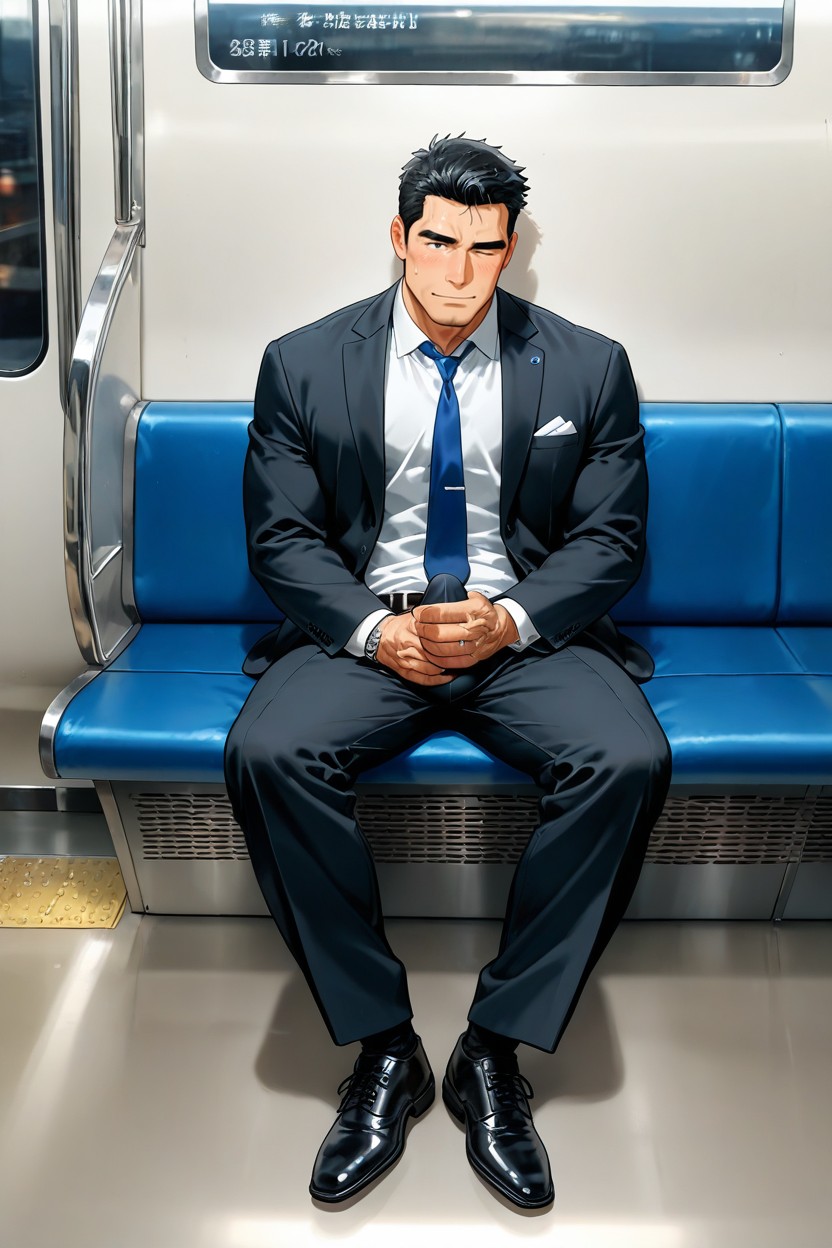 Fit, Japanese, Small AI Gay Porn