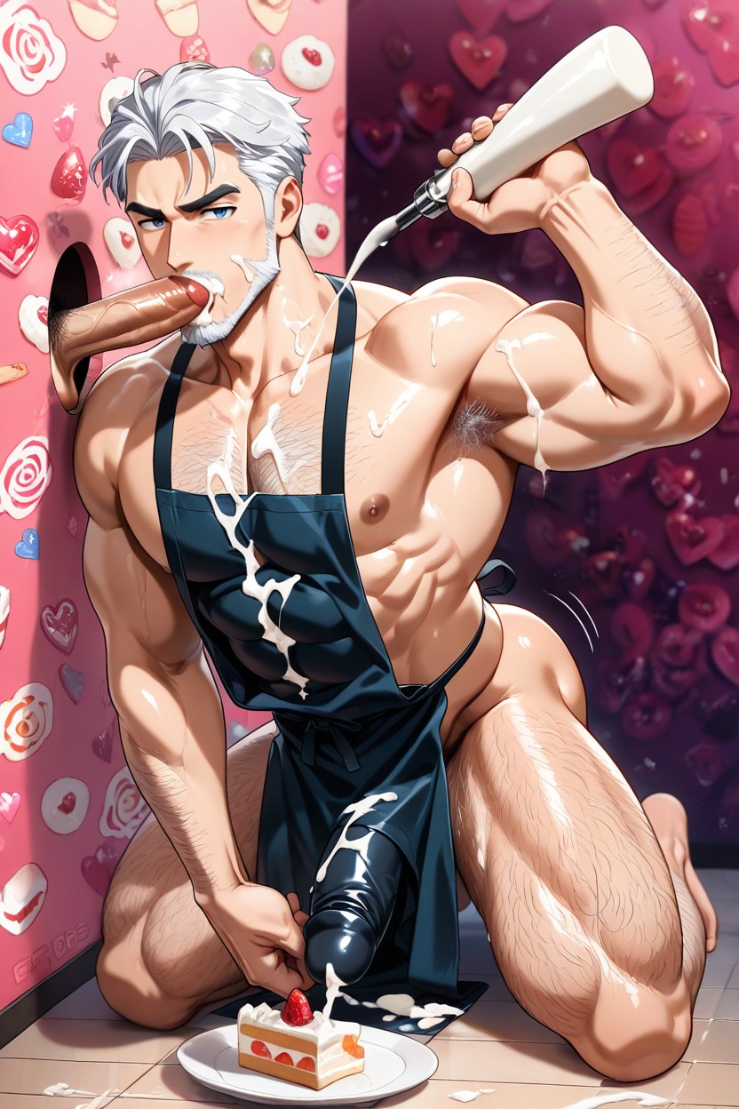 18+, Candy Background, Cakes Porno gay IA