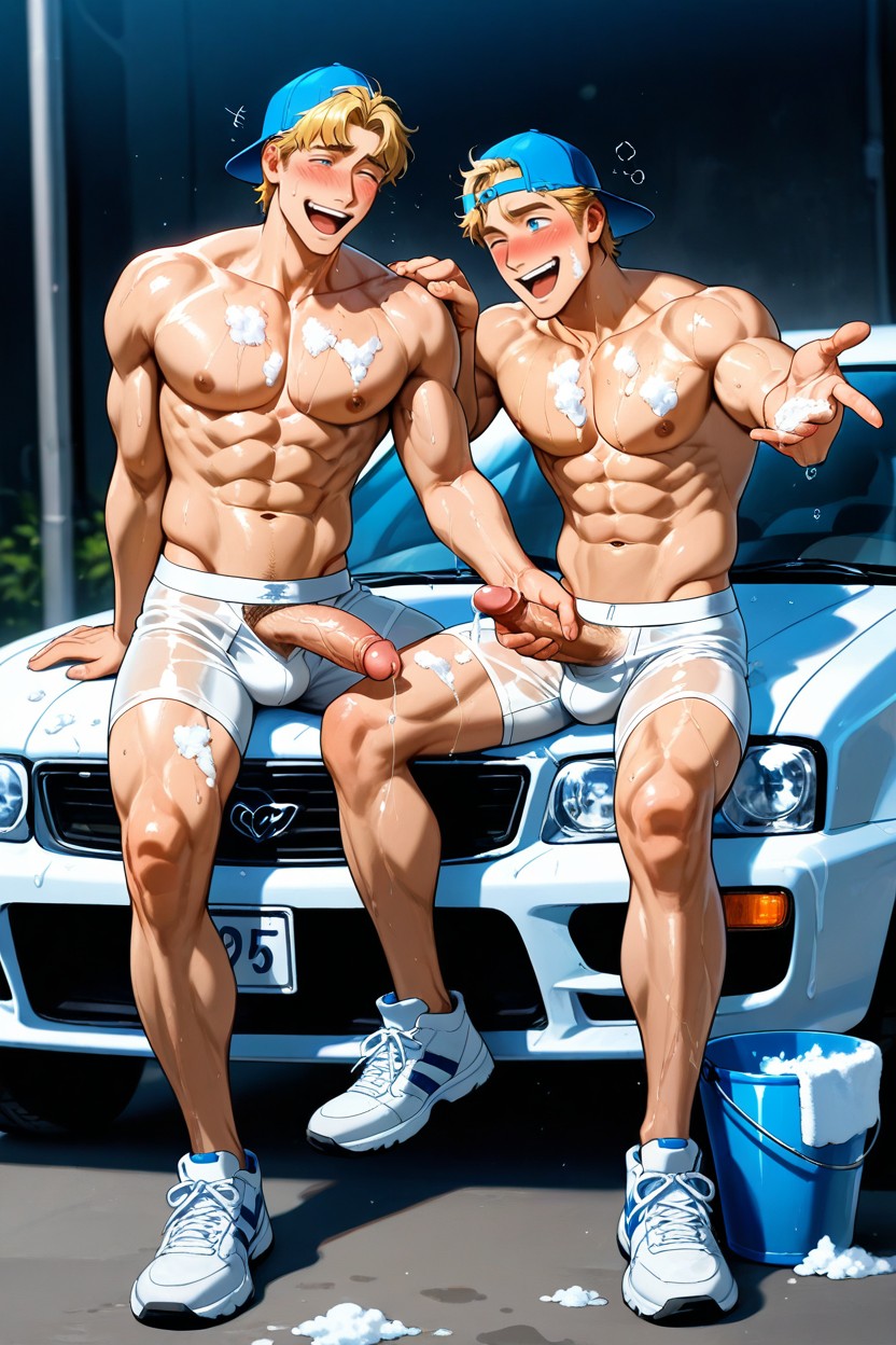 Laughing, Having Fun, Laughing AI Gay Porn