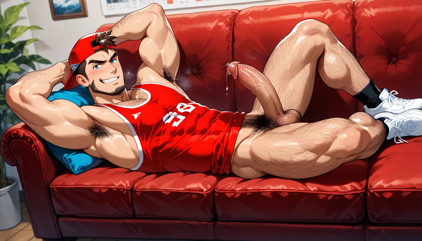 Medium, Wrestler, 1 Person AI Gay Porn
