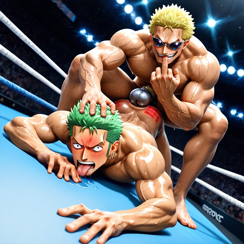 Cock Chastisty Cage, Roronoa Zoro From Onepiece, Perfect Fingers AI Gay Porn