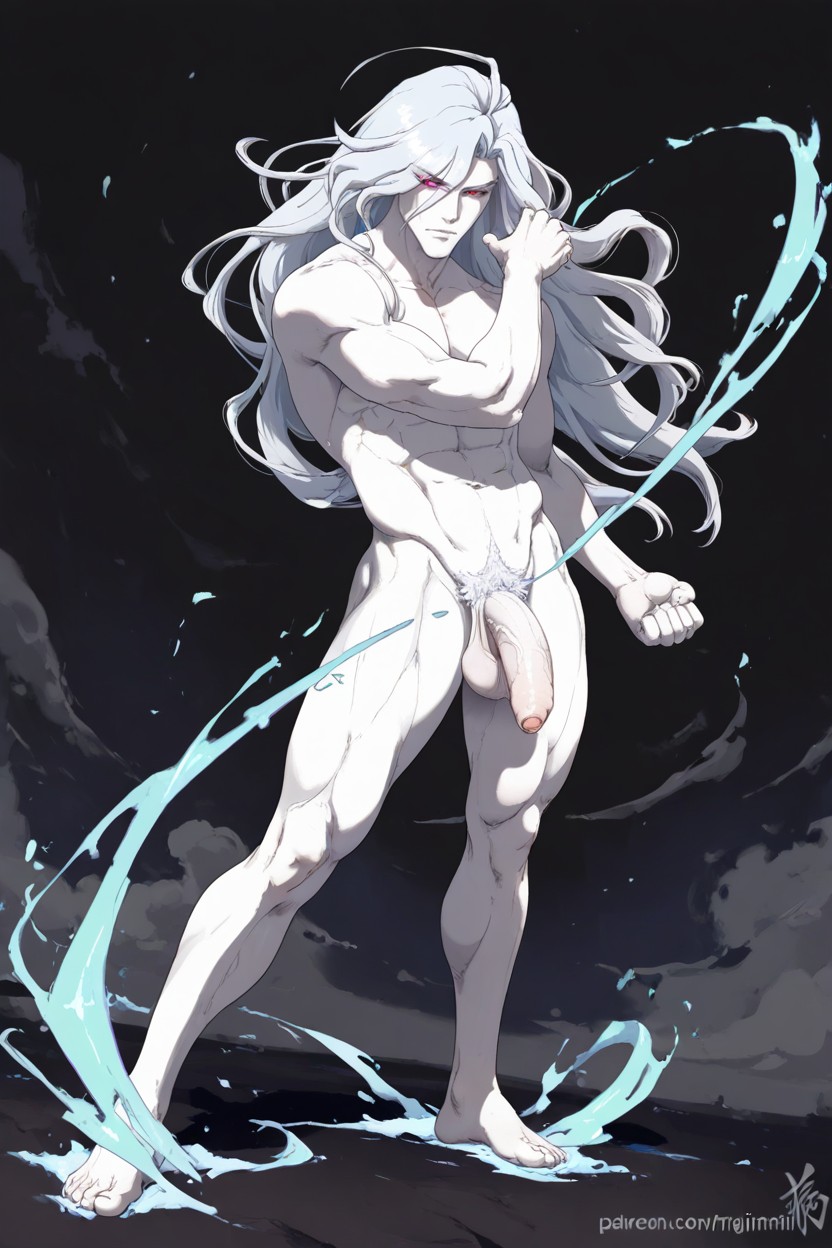 No Clothes, Fighting, Cutesexyrobutts Style AI Gay Porn