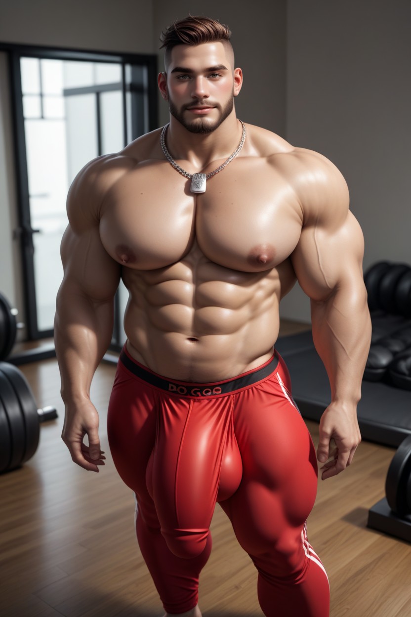 Red Bulge, Hipster Beard, Big And Thick AI同性戀黃片