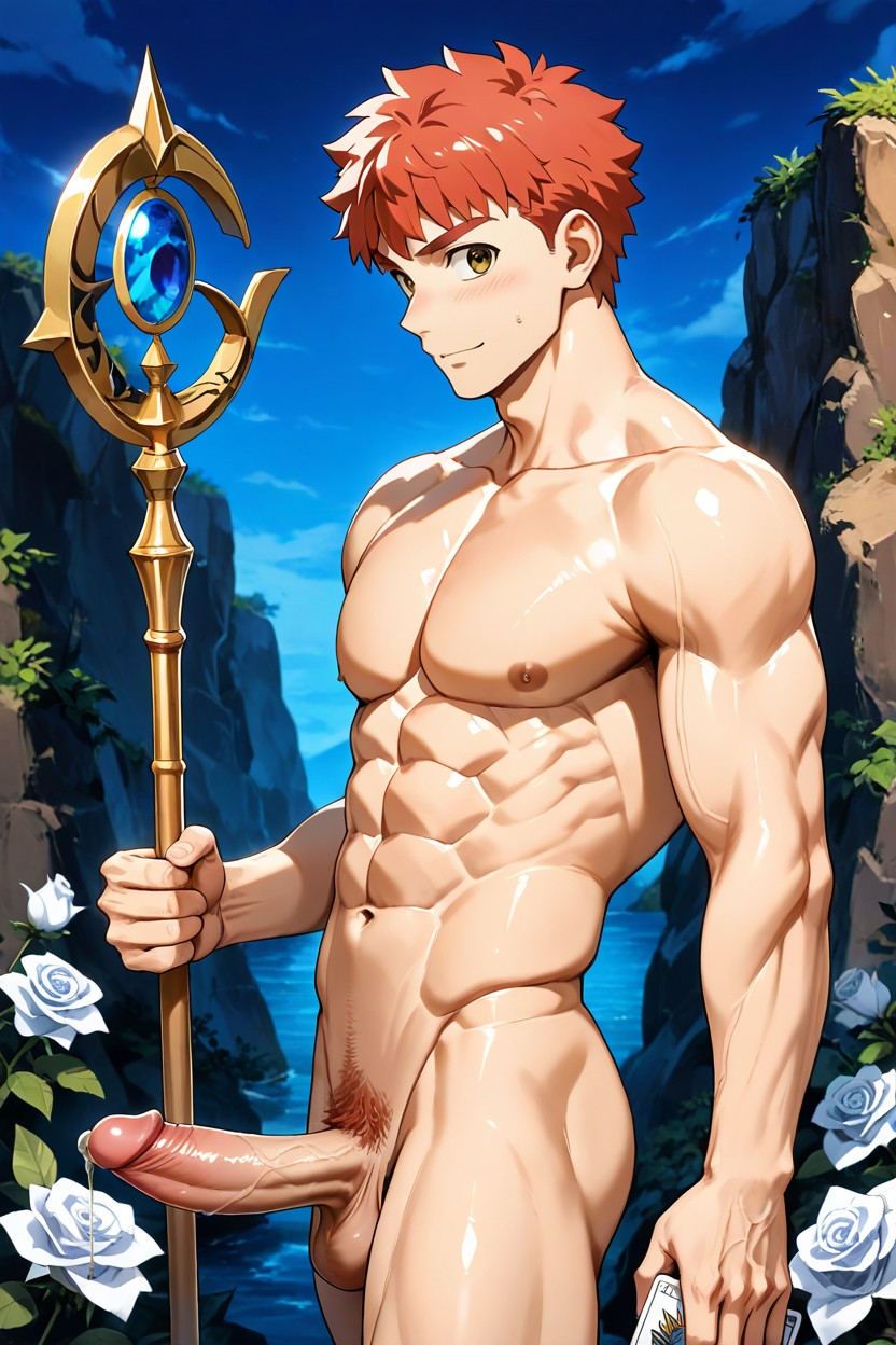 Gay, Side View, The Foolmajor Arcana AI Gay Porn