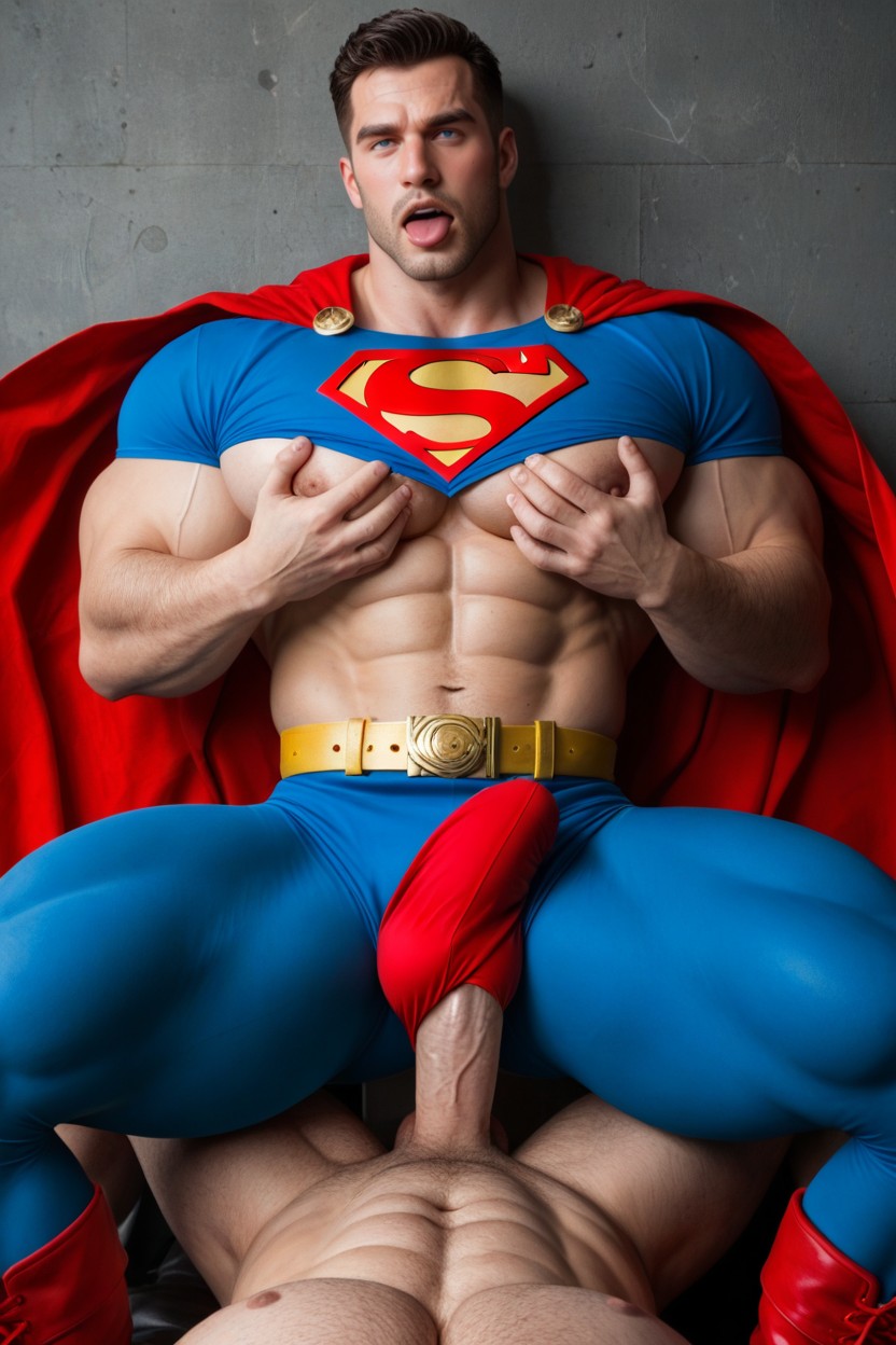 Bottom Up, Cosplay, Ahegao AI Gay Porn