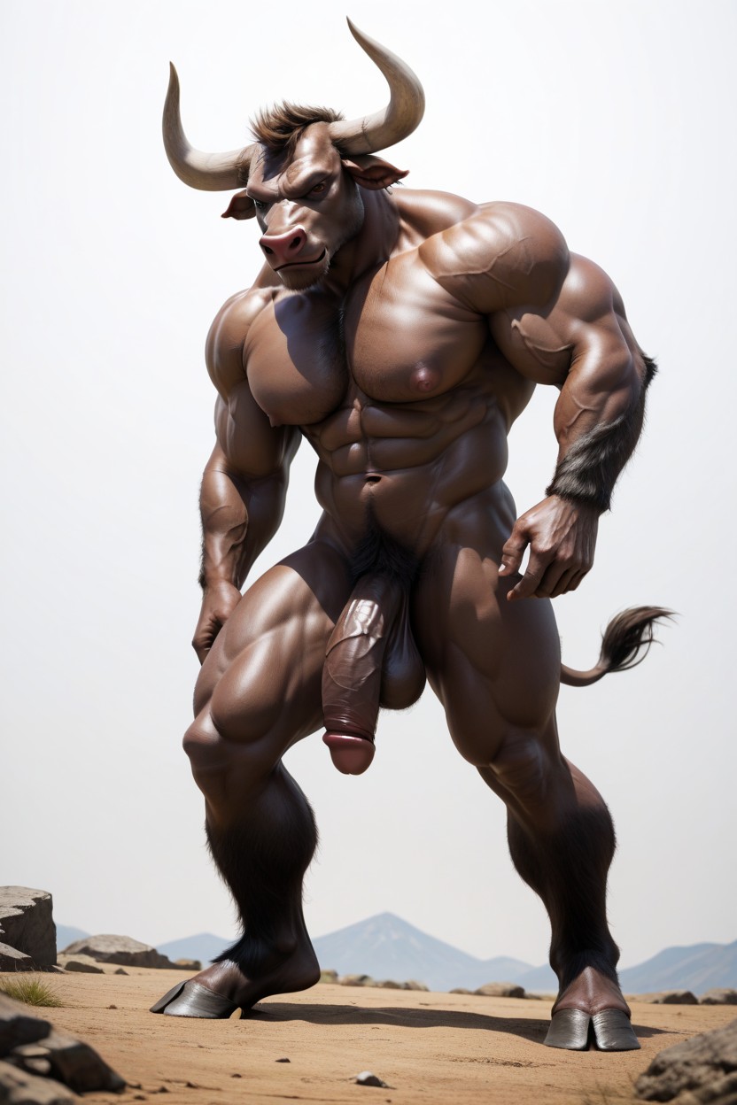 Cute, Oversized Muscular, Muscular AI Gay Porn