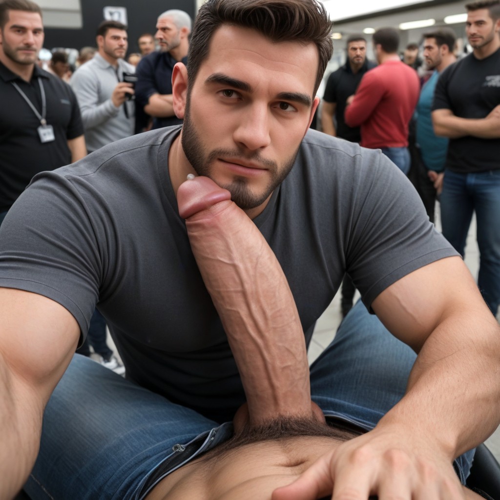 Square Jaw, Pov, Gay AI Gay Porn