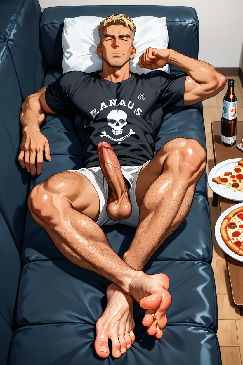20+, Tv, Tanned Skin AI Gay Porn