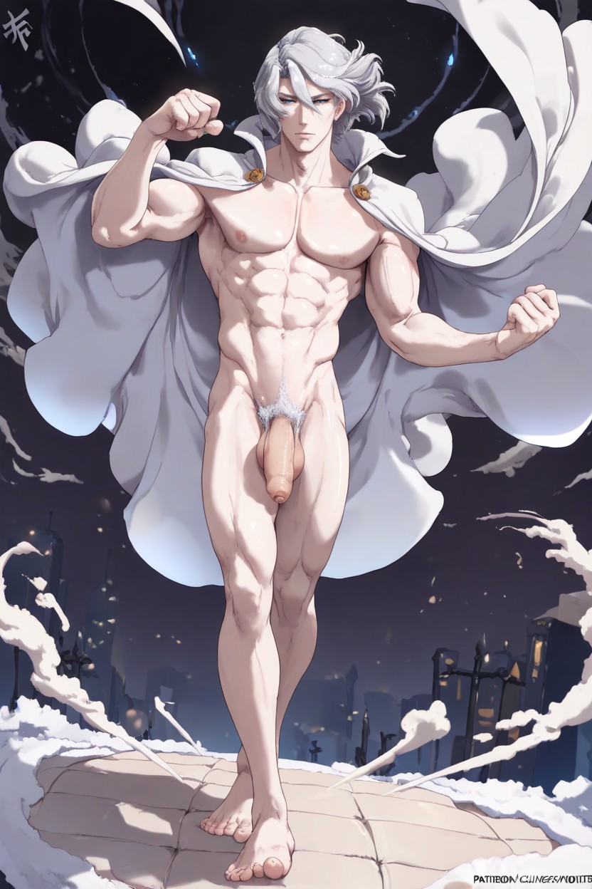 Kajinman Style, All White, Skinny AI Gay Porn