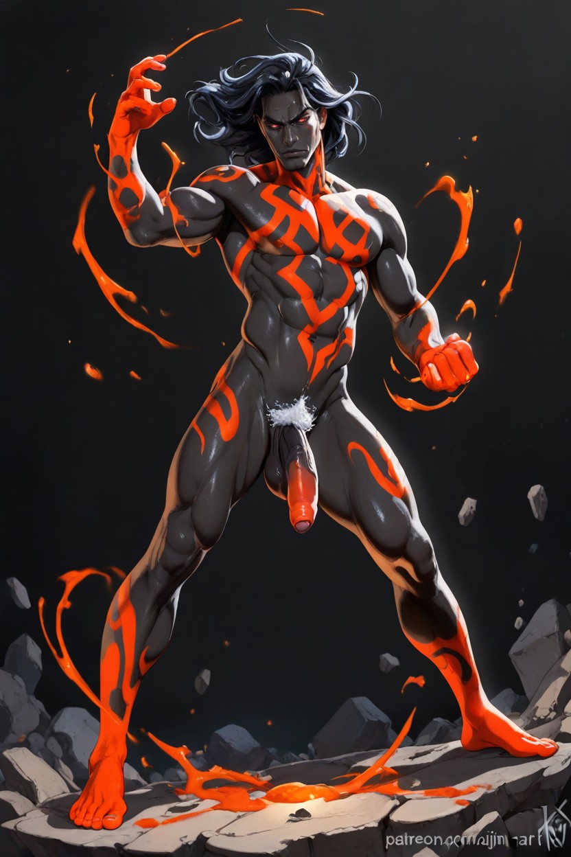 Lazy Pose, 25+, Masculine AI Gay Porn