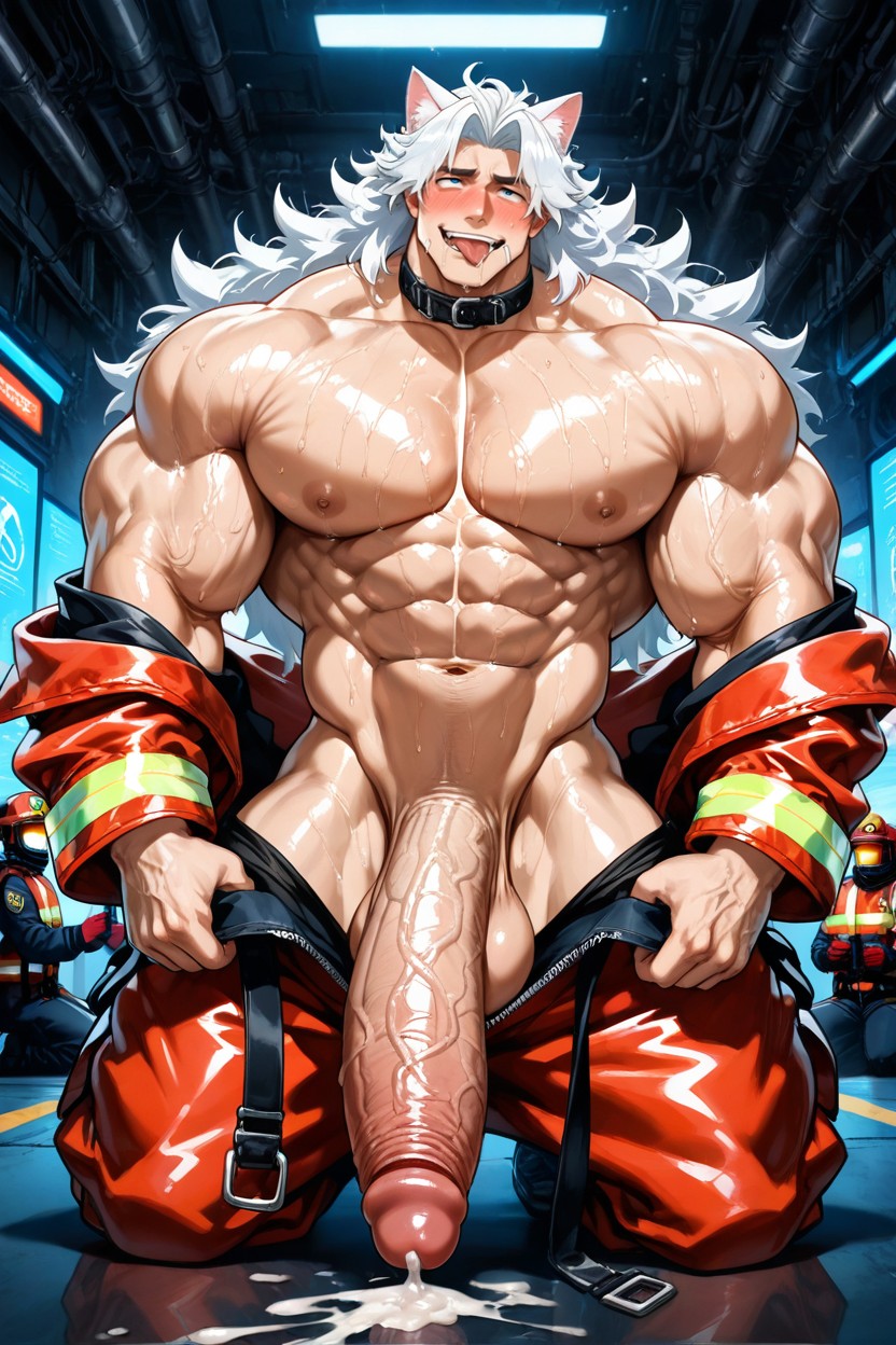 Lift And Carrying Sex, Chinese, Penis Bigger Than Body AI Gay Porn