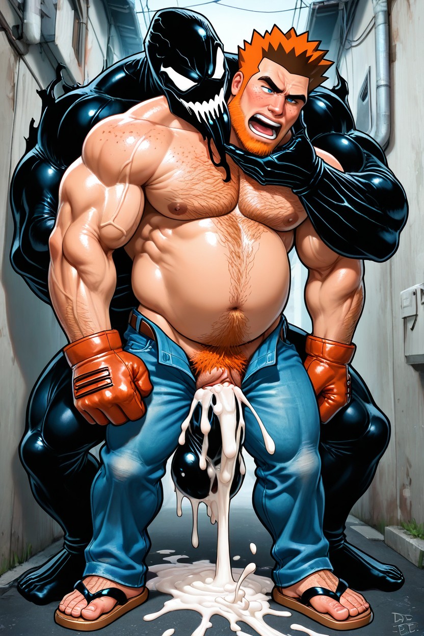 Bearded Eddie Brock Penetrates Male Transcowboy Vagina, Hairy Chest, Cock In Pussy Porno gay IA