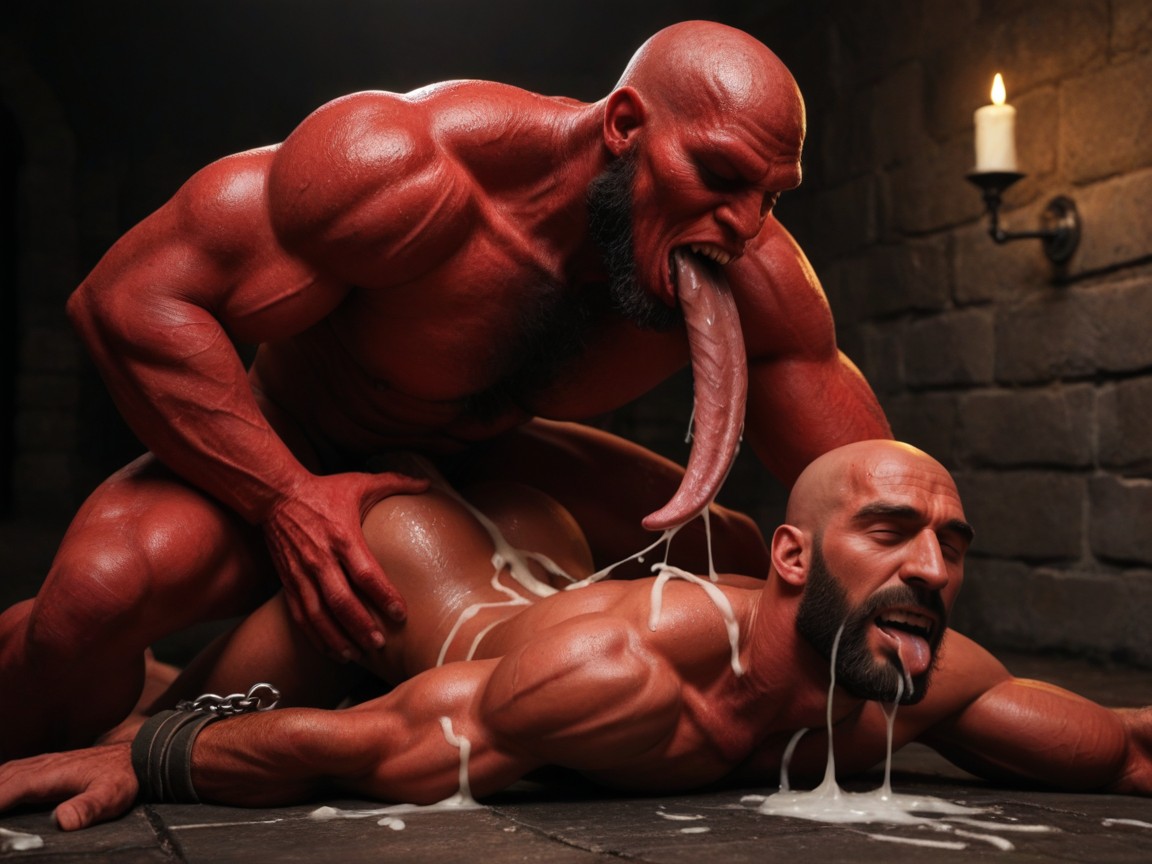 Bondage, Middle Eastern Bottom, Cum On Thighs Porno gay IA
