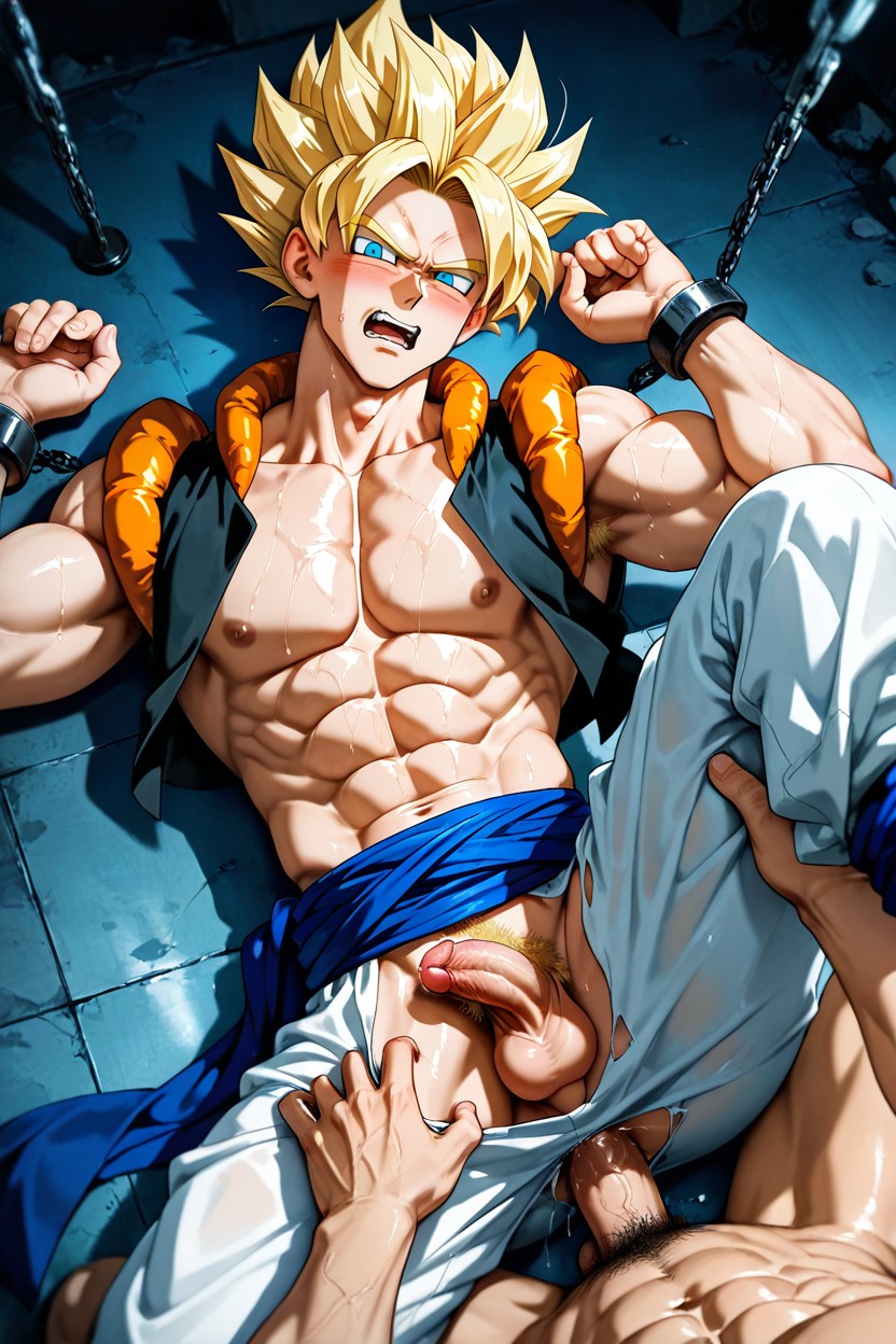25+, Showing The Abs, Blue Hour AI Gay Porn