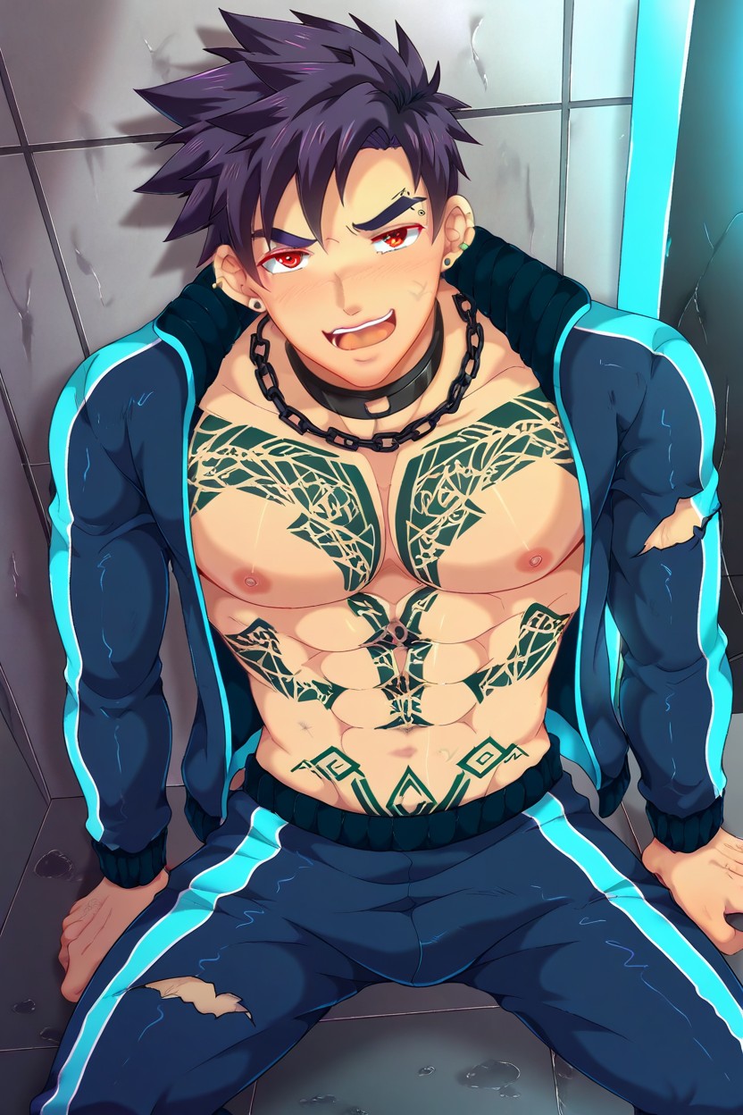 Punk, 18+, Showoff AI Gay Porn