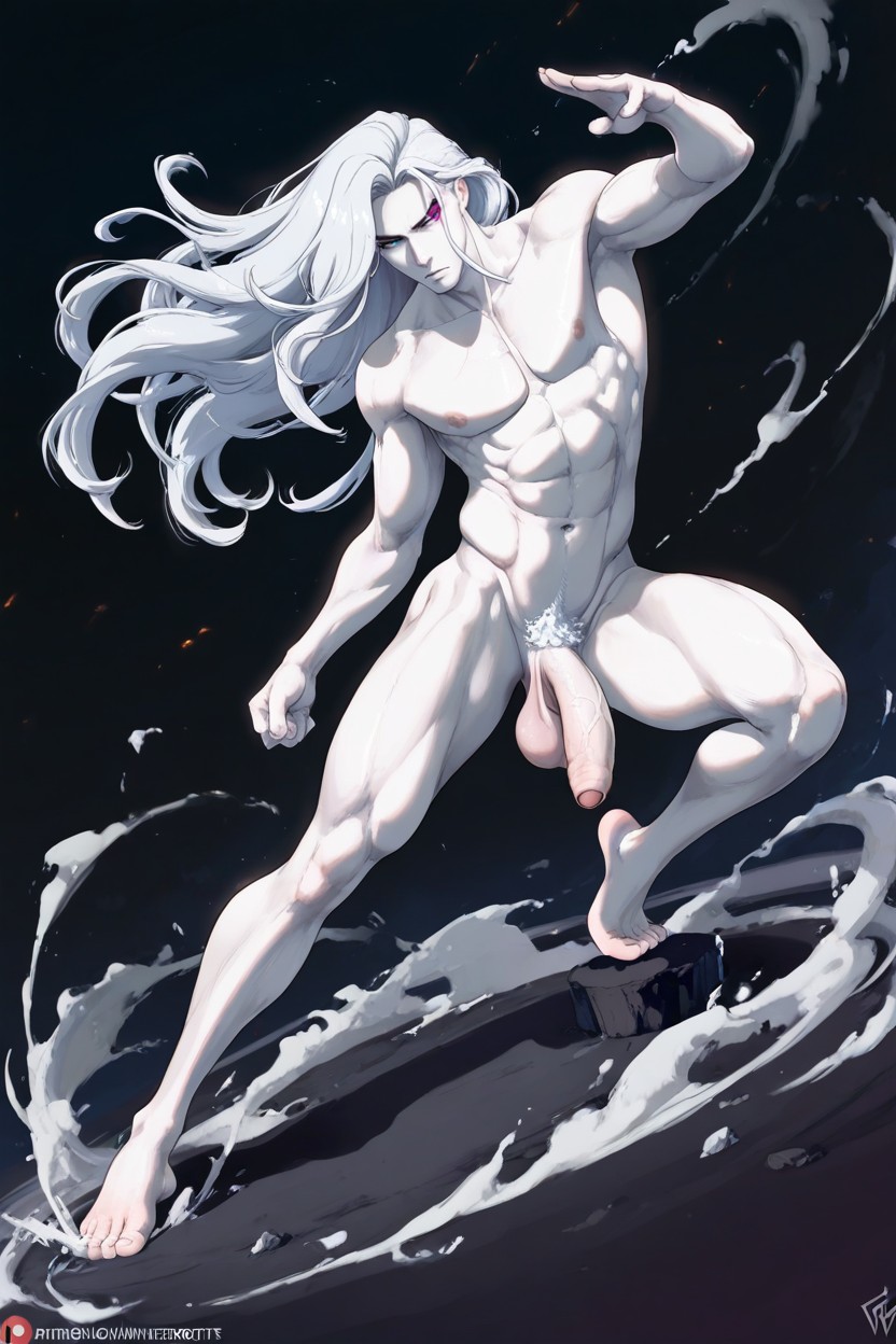 Wind, Goth, White AI Gay Porn