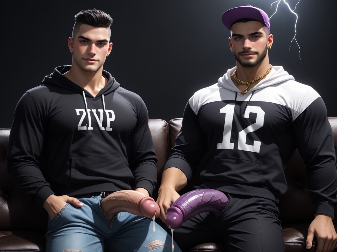 Venezolano, Precum Dripping, Cap Says Ifuck AI Gay Porn