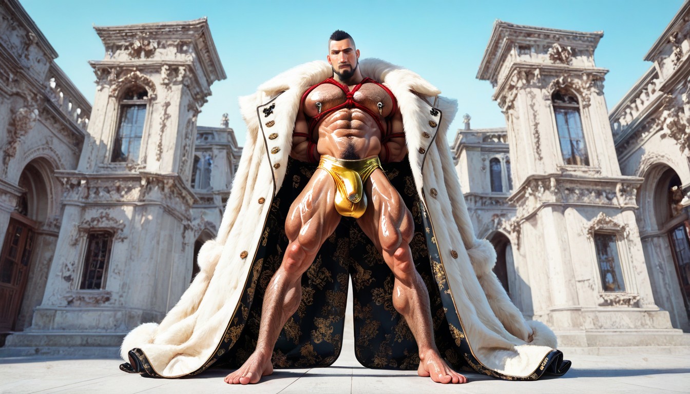 Handsome, Elegant Neck, Hdr AI Gay Porn