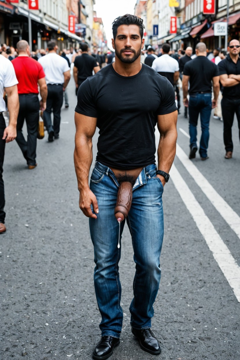 Pov, Award Winning Photograph, Manly AI Gay Porn
