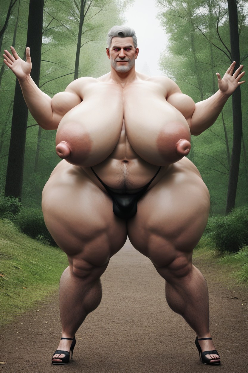 Full Body, Thick Thighs, In Heat AI Gay Porn
