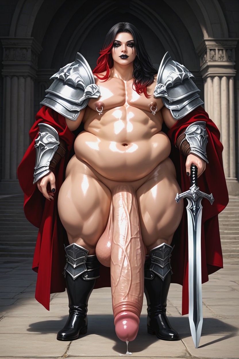 Fat, Fat, Beautiful Makeup AI Gay Porn